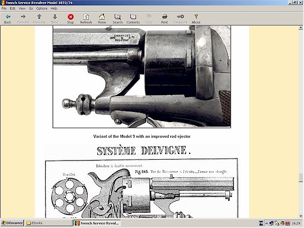 French Service Revolver Mod. 1873-74 Chamelot Delvigne