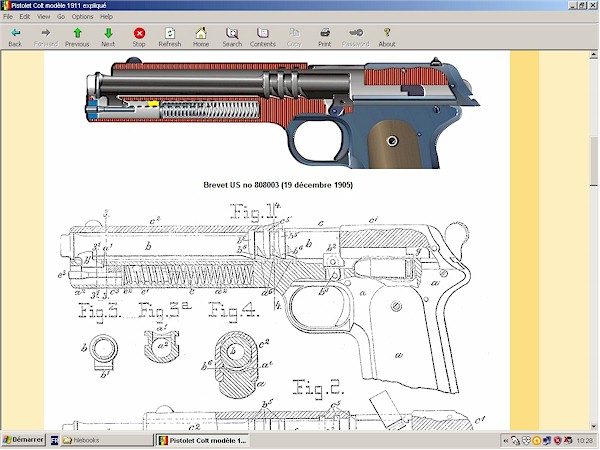 pistolet colt 1911 expliqu