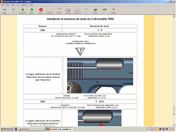 pistolet colt 1911 expliqu