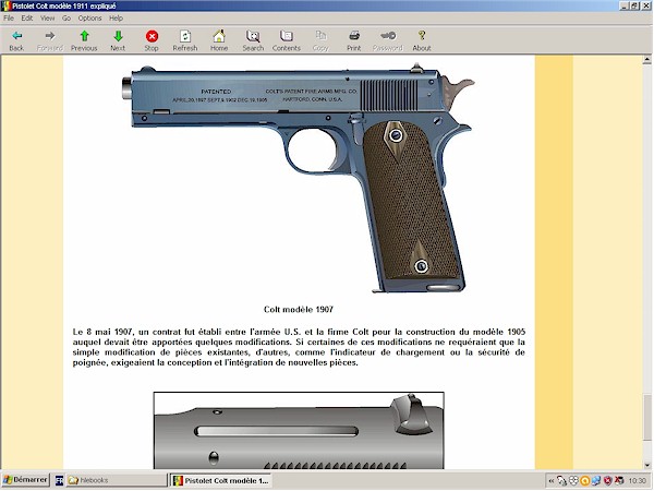 pistolet colt 1911 expliqué