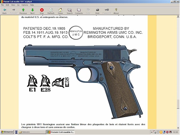 pistolet colt 1911 expliqu