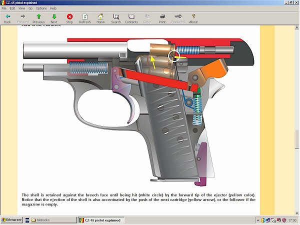 CZ-45 pistol