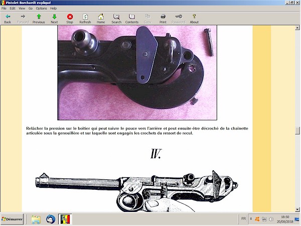pistolet Borchardt C93 explique