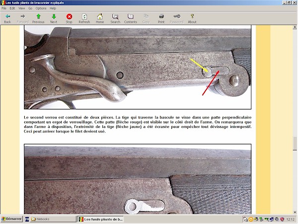 Fusil pliant belge leclercq (braconnier)