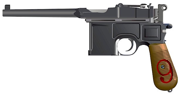 Mauser C96 red nine