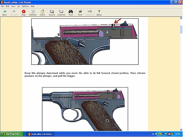 Colt .22 Woodsman and other models