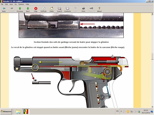 Pistolet CZ-38 expliqu