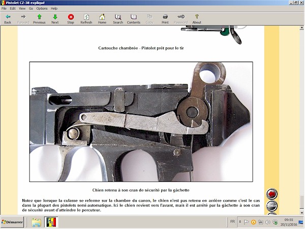 Pistolet CZ-38 expliqué