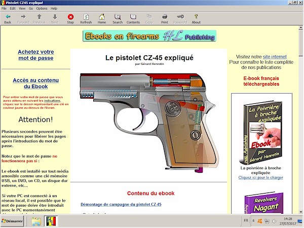 Pistolet CZ-45 expliqué