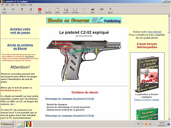 Pistolet CZ-52 expliqu