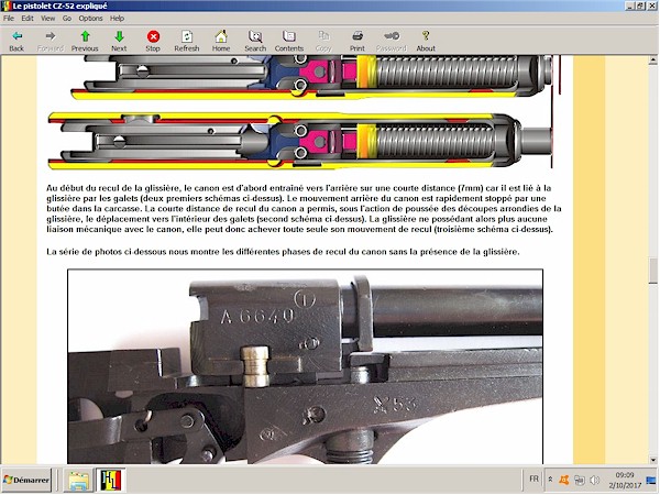 Pistolet CZ-52 expliqu