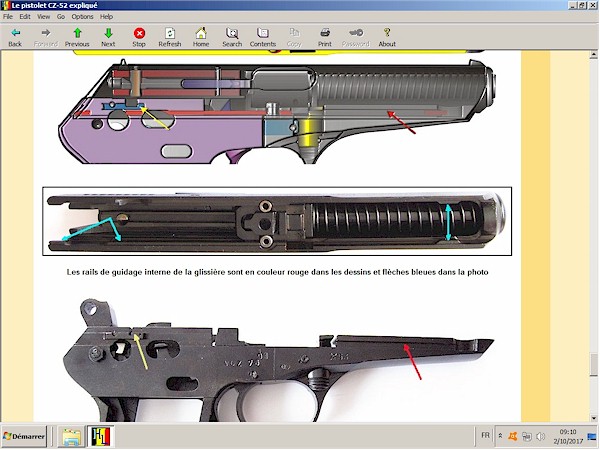 Pistolet CZ-52 expliqu