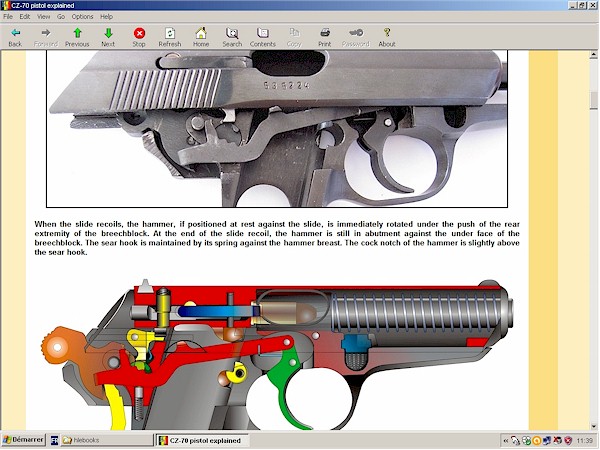 CZ-70 (VZ-70) pistol