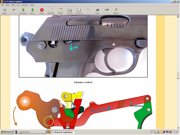 CZ-70 (VZ-70) pistol