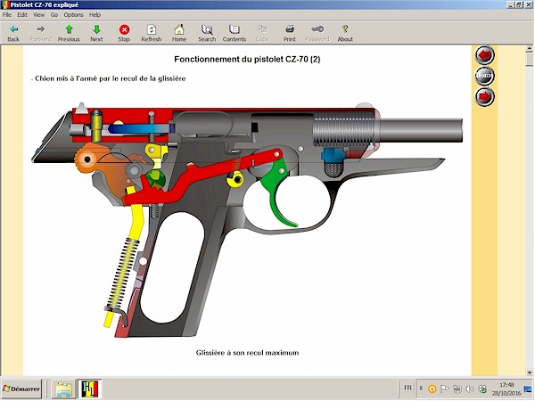 Pistolet CZ-70 (CZ-50) expliqu