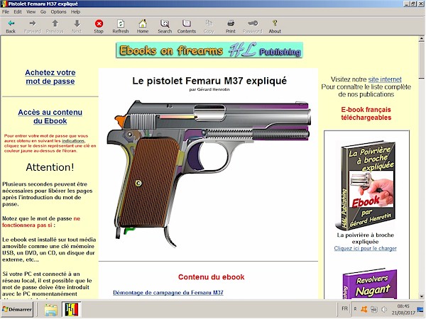 Pistolet Femaru M37 expliqué