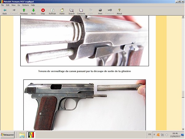 Pistolet Femaru M37 expliqu