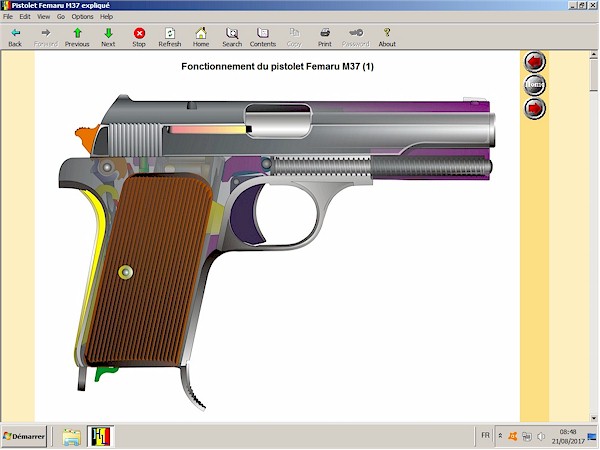 Pistolet Femaru M37 expliqu