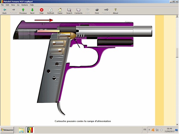 Pistolet Femaru M37 expliqu