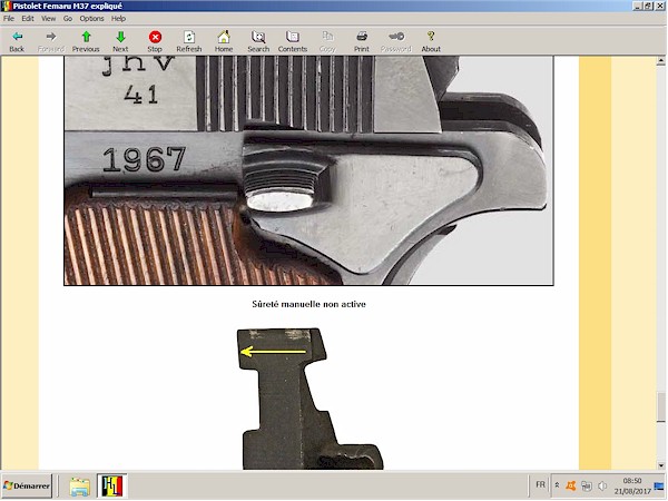 Pistolet Femaru M37 expliqu