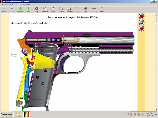 Pistolet Femaru M37 expliqu