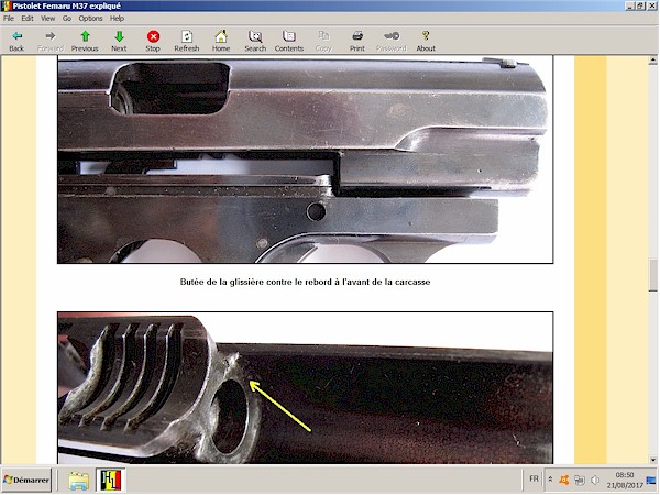 Pistolet Femaru M37 expliqu