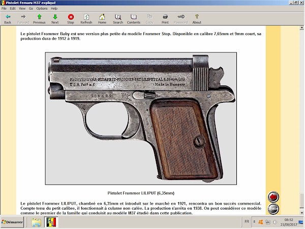Pistolet Femaru M37 expliqué