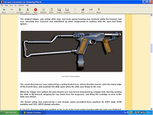 Full-auto conversion for 1911A1