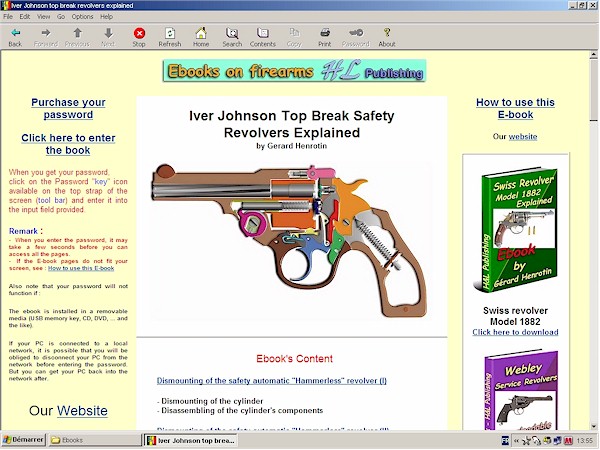 Iver Johnson top break safety automatic revolvers .32 .38