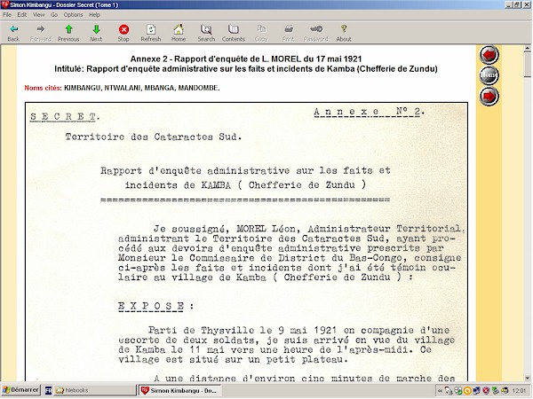 Simon Kimbangu proph�te Congo Nkamba