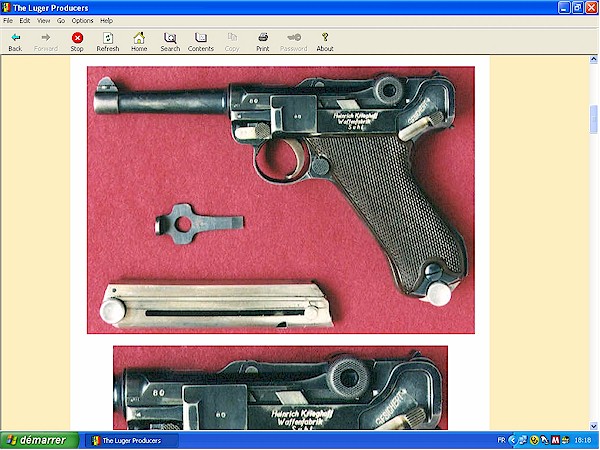 Luger Erfurt Vickers Simson Mauser