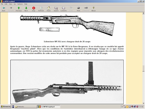 Pistolet mitrailleur MP40 expliqu