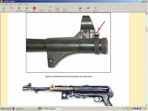 Pistolet mitrailleur MP40 expliqu