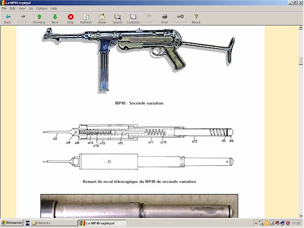 Pistolet mitrailleur MP40 expliqu