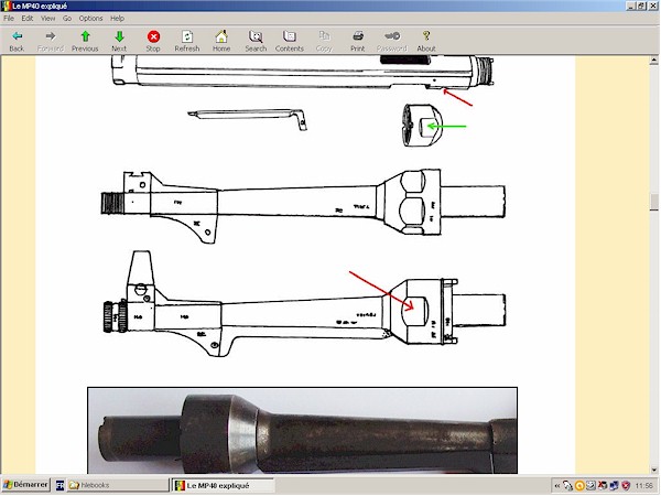 Pistolet mitrailleur MP40 expliqu