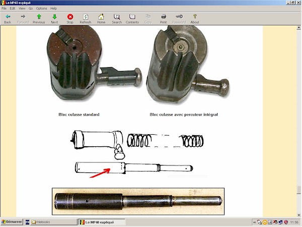 Pistolet mitrailleur MP40 expliqu