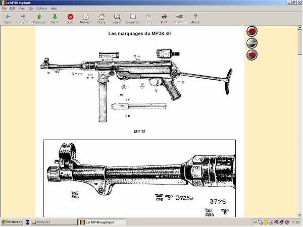 Pistolet mitrailleur MP40 expliqu