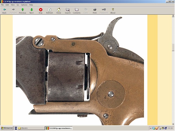 Smith & Wesson tip-up revolvers model 1, 1 1/2 and model 2