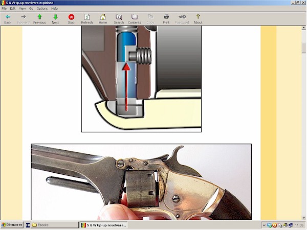 Smith & Wesson tip-up revolvers model 1, 1 1/2 and model  2