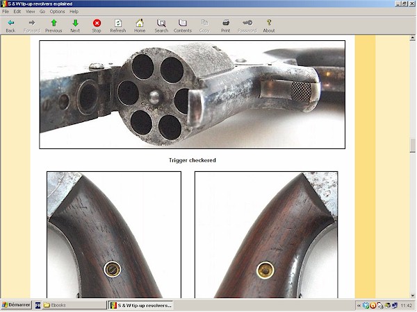 Smith & Wesson tip-up revolvers model 1, 1 1/2 and model 2
