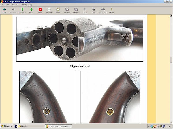 Smith & Wesson tip-up revolvers model 1, 1 1/2 and model  2