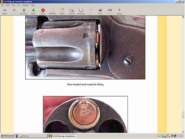 Smith & Wesson tip-up revolvers model 1, 1 1/2 and model 2