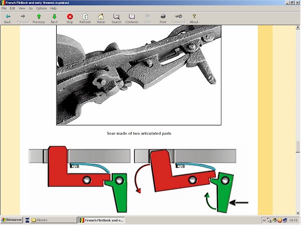 French flintlock pistol