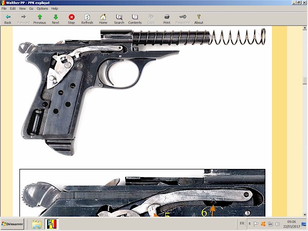 Pistolet Walther PP PPK expliqu