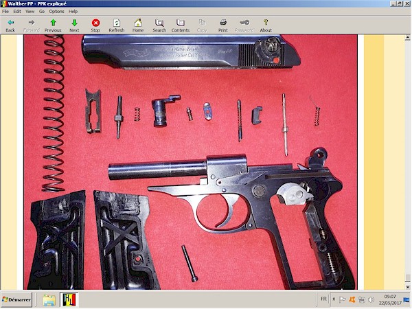 Pistolet Walther PP PPK expliqu