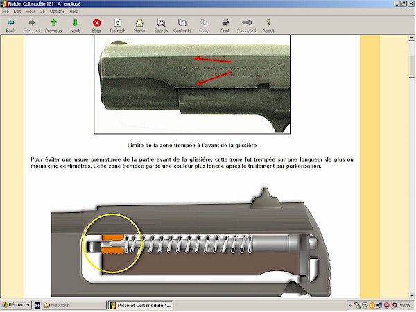 pistolet colt 1911-A1 expliqu