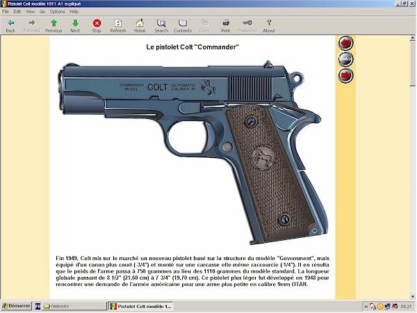 pistolet colt 1911-A1 expliqu