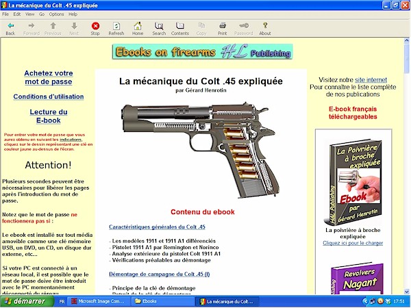 Mécanique du Colt .45 - 1911 - 1911 A1 