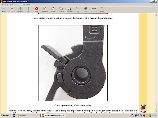 SFS (Safety Fast Shooting) for Hi-Power pistol