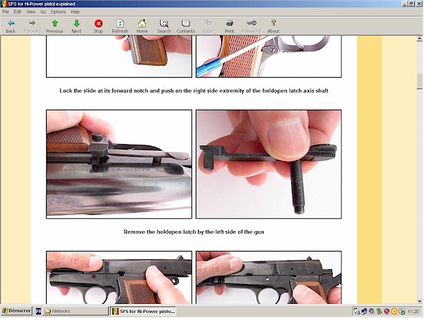 SFS (Safety Fast Shooting) for Hi-Power pistol